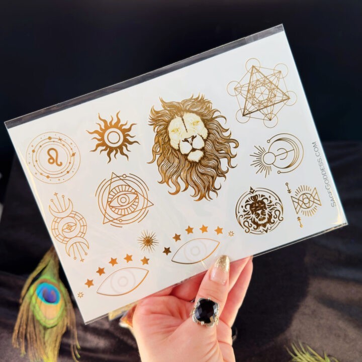 Leo Flash Tattoos