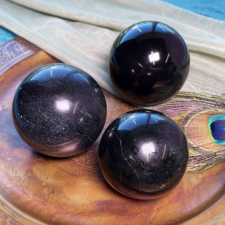 Black Tourmaline Sphere