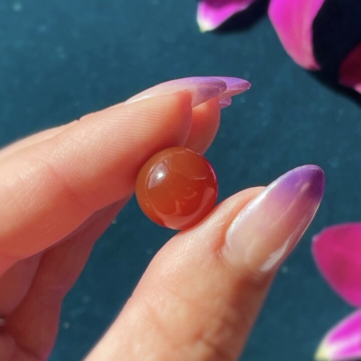 Carnelian Mini Sphere to Spark Your Inner Fire