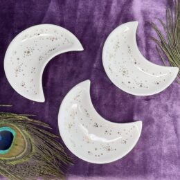 Crescent Moon Altar Dish