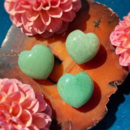 Green Aventurine Heart