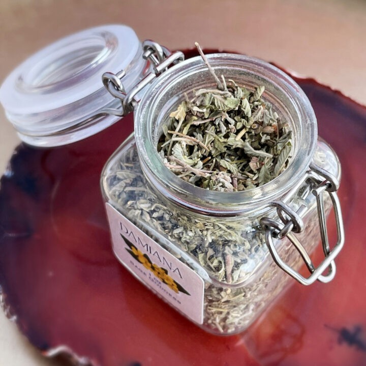 Damiana Herb Jar