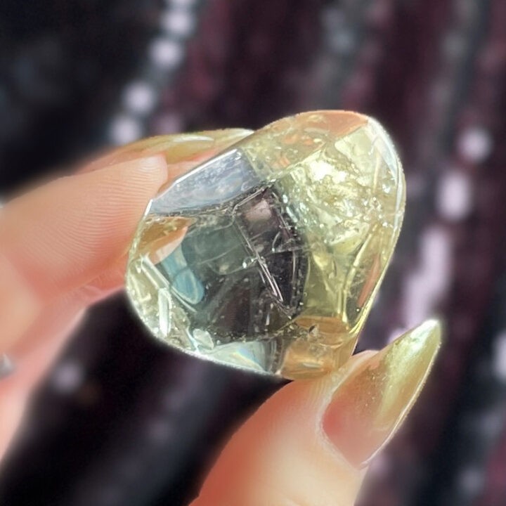 Polished Congo Citrine Point