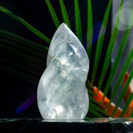 Clear Quartz Flame