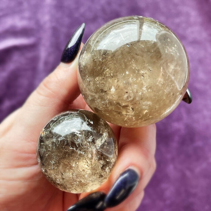 Smoky Citrine Sphere DD