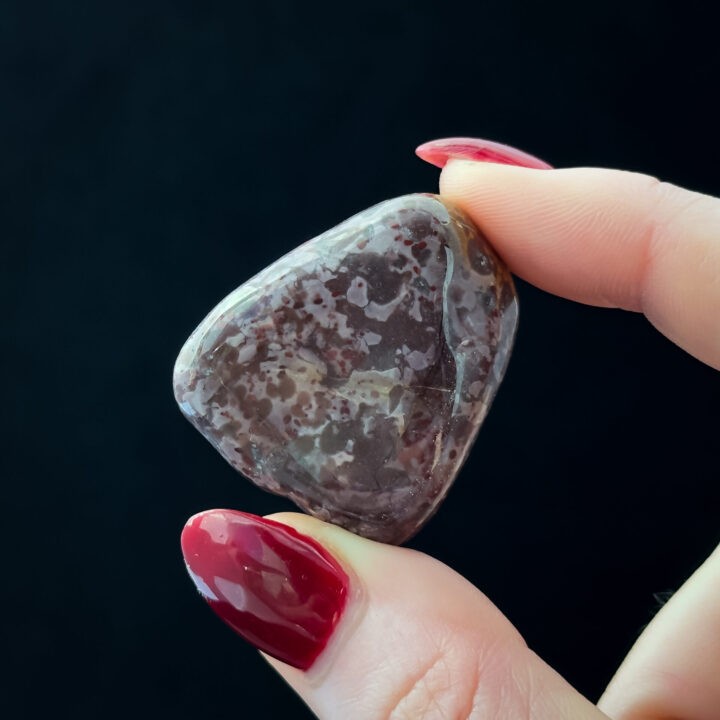 Tumbled Purple Jasper