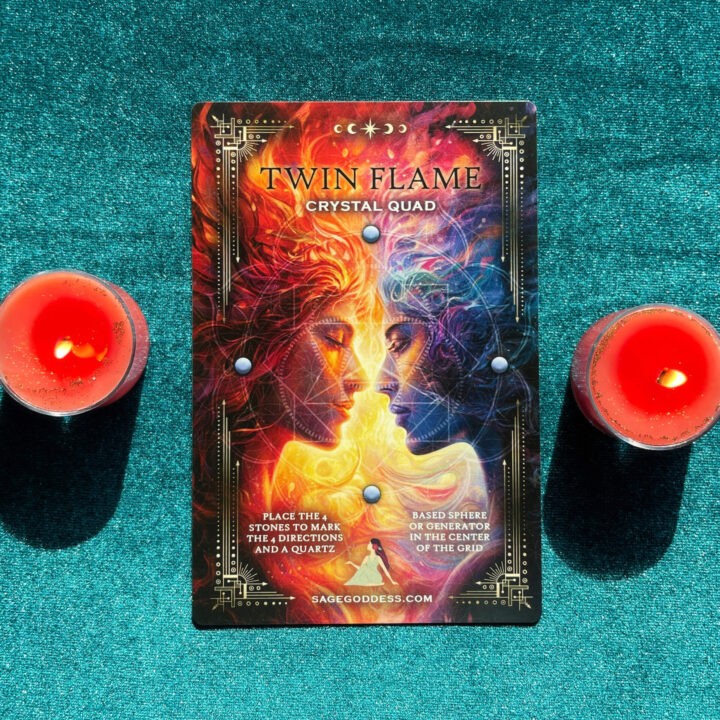 Twin Flame Crystal Quad