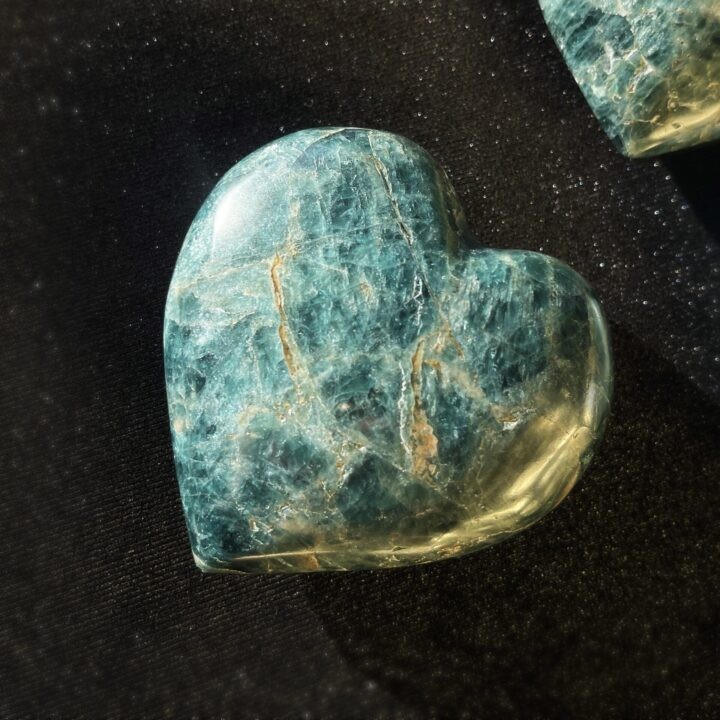 Green Apatite Heart