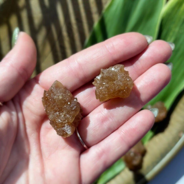 Natural Moroccan Elestial Citrine