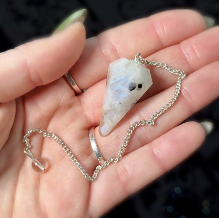 Higher Purpose Moonstone Pendulum