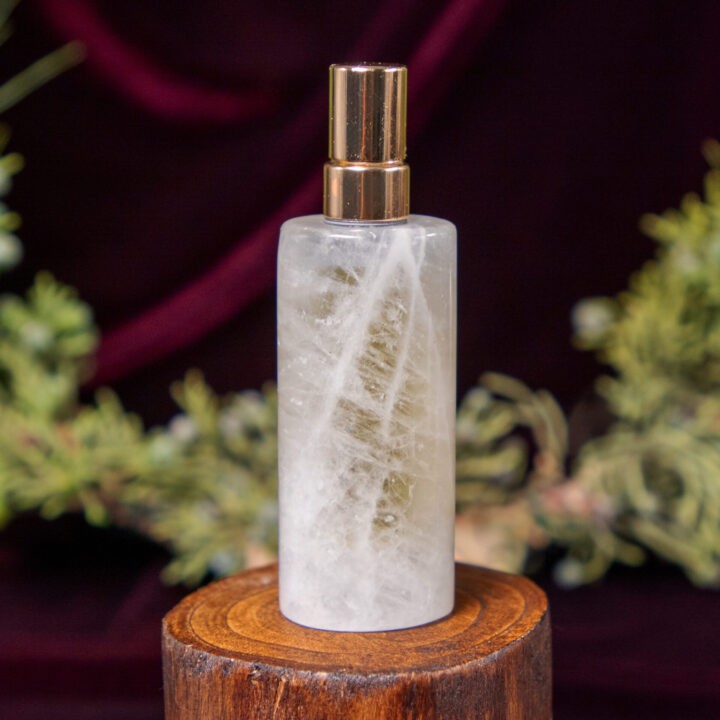 Winter Dreams Perfume in Clear Quartz Bottle