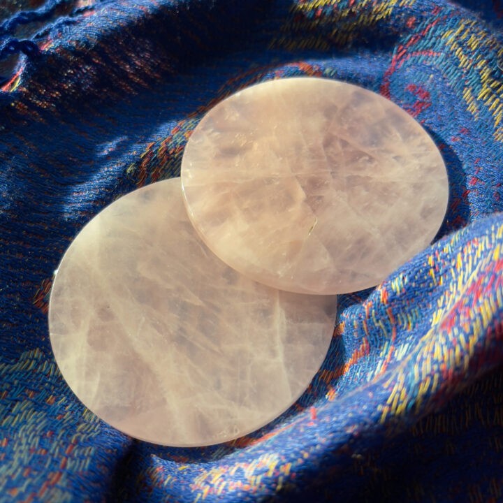 Infusion of Love Rose Quartz Slice