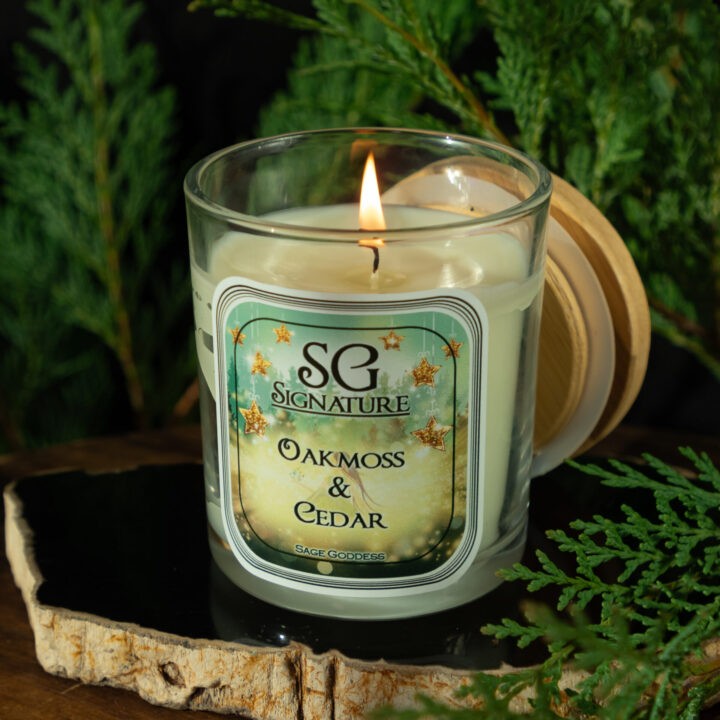 SG Signature Intention Candle: Oak Moss & Cedar