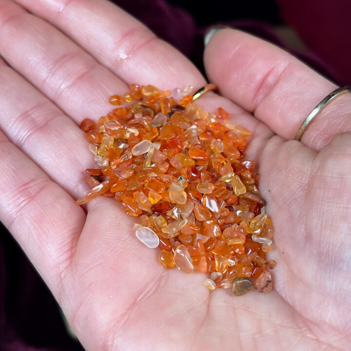 Carnelian Chip Stones