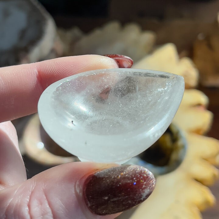 Intuitively Chosen Crystal Diya Burner