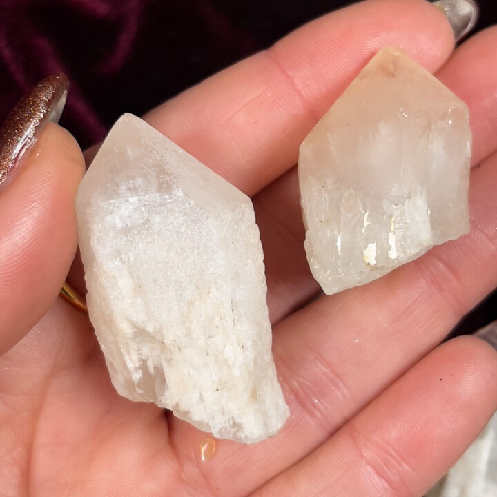 Natural Candle Quartz Point