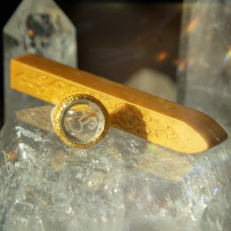 Clear Quartz Wax Seal Ring Set