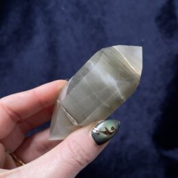 Gemstone Sale: Actinolite in Quartz Double Terminated Wand