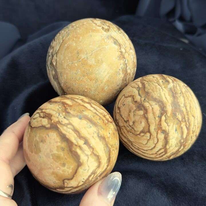 Gemstone Sale: Picture Jasper Sphere