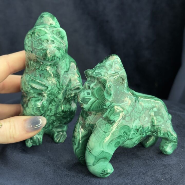 Gemstone Sale: Malachite Gorilla