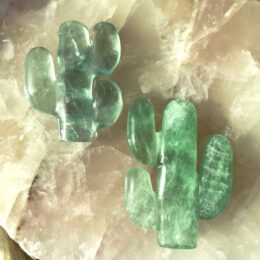 Green Fluorite Cactus