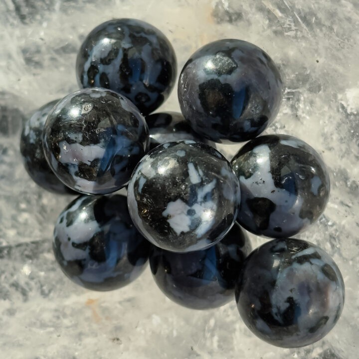 Indigo Gabbro Mini Sphere