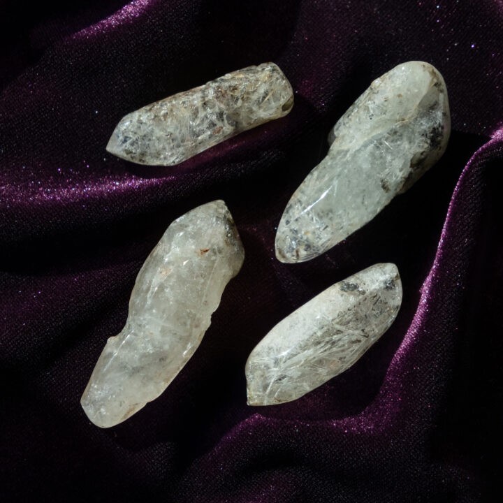 Polished Witchs Finger Quartz Point