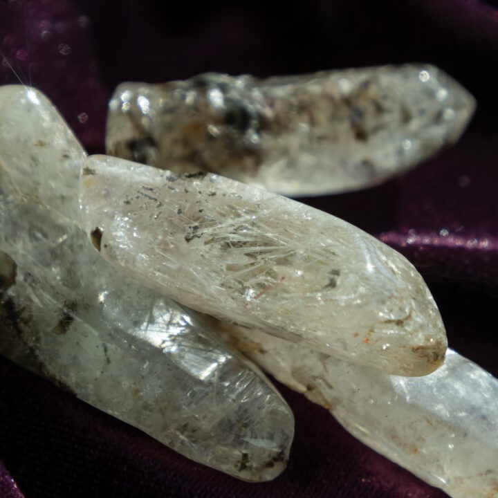 Polished Witchs Finger Quartz Point