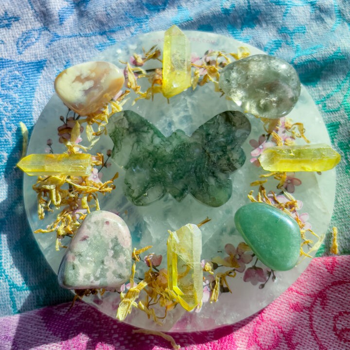 Crystal Grid for Spring Transformation