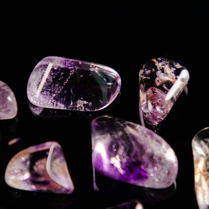 Mini Tumbled Brandberg Amethyst