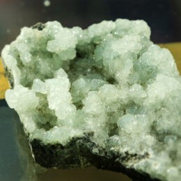 Prehnite Pseudomorph After Laumontite Cluster