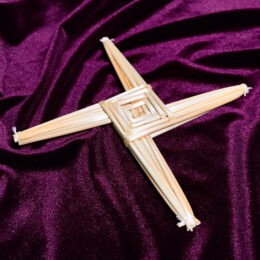 Straw Brigids Cross