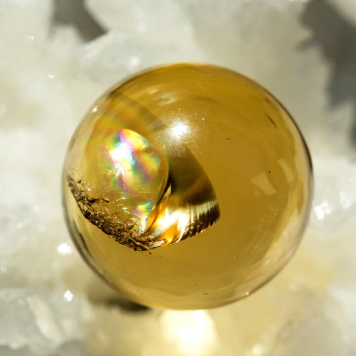 Gemmy Citrine Mini Sphere