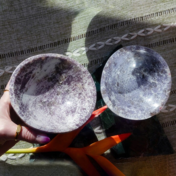 Lepidolite Bowl