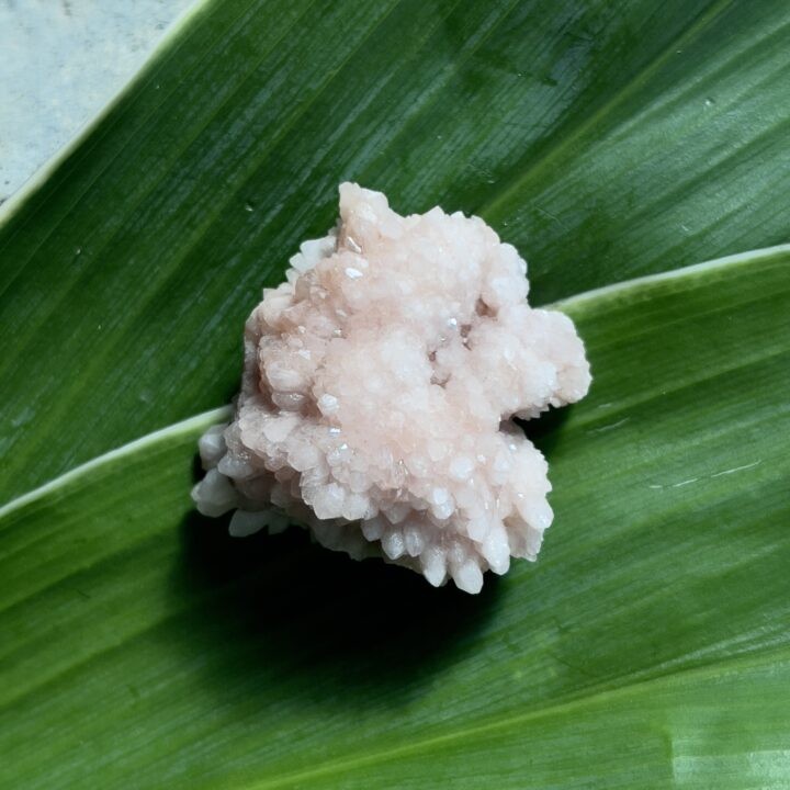 Peruvian Pink Quartz Cluster