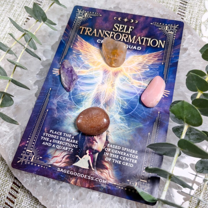 Self Transformation Crystal Quad