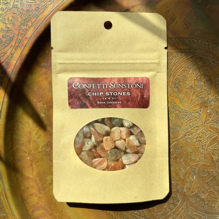 Confetti Sunstone Chip Stones