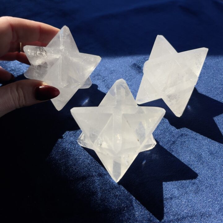 Misfit Minerals: Clear Quartz Merkaba