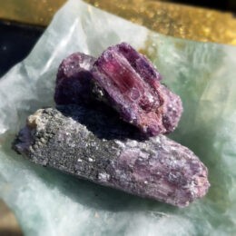 Natural Lepidolite Pseudomorph After Tourmaline