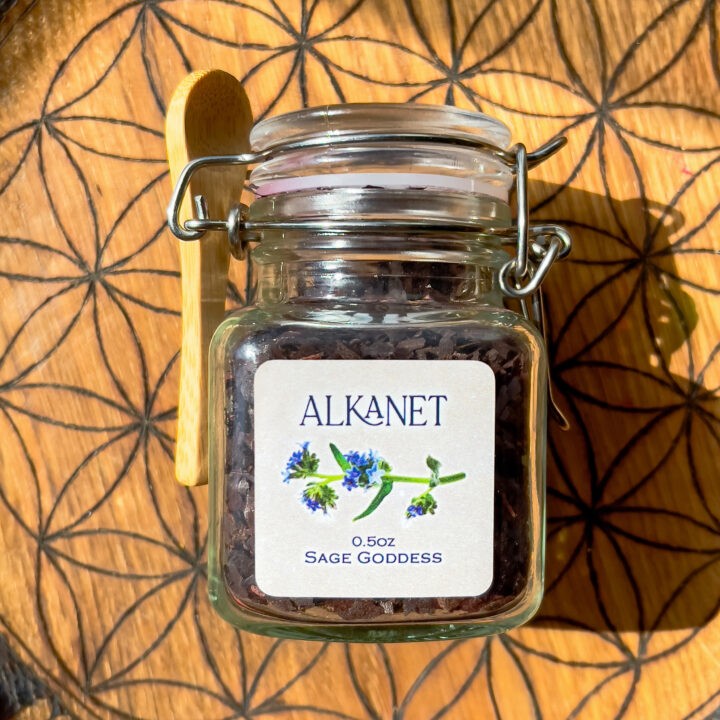 Alkanet Herb Jar