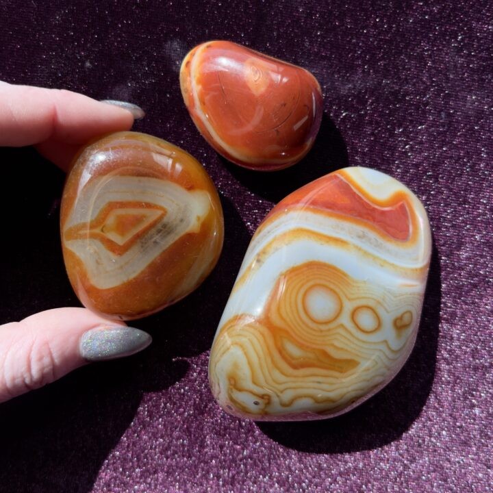 Gemstone Sale: Sardonyx Meditation Stone