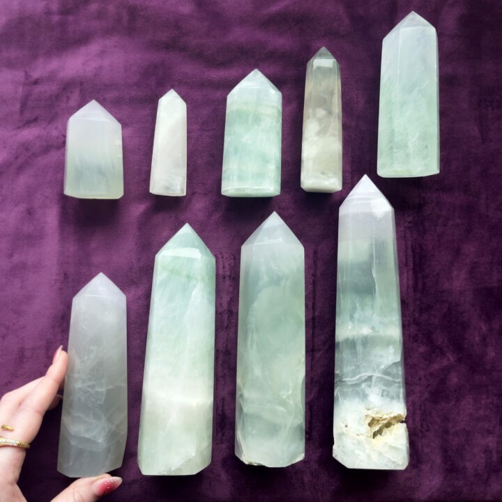 Misfit Minerals: Lavender & Light Green Fluorite Generator