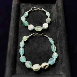 Gemstone Sale: Ancient Roman Glass Bracelet