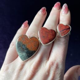 Gemstone Sale: Sonora Chrysocolla Heart Ring