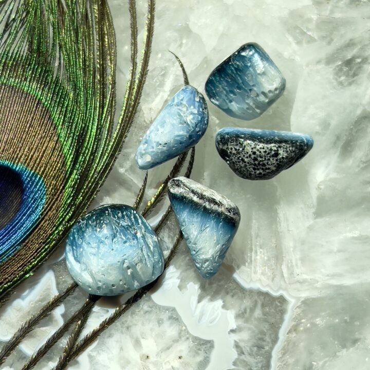 Tumbled Blue Ice Glacierite