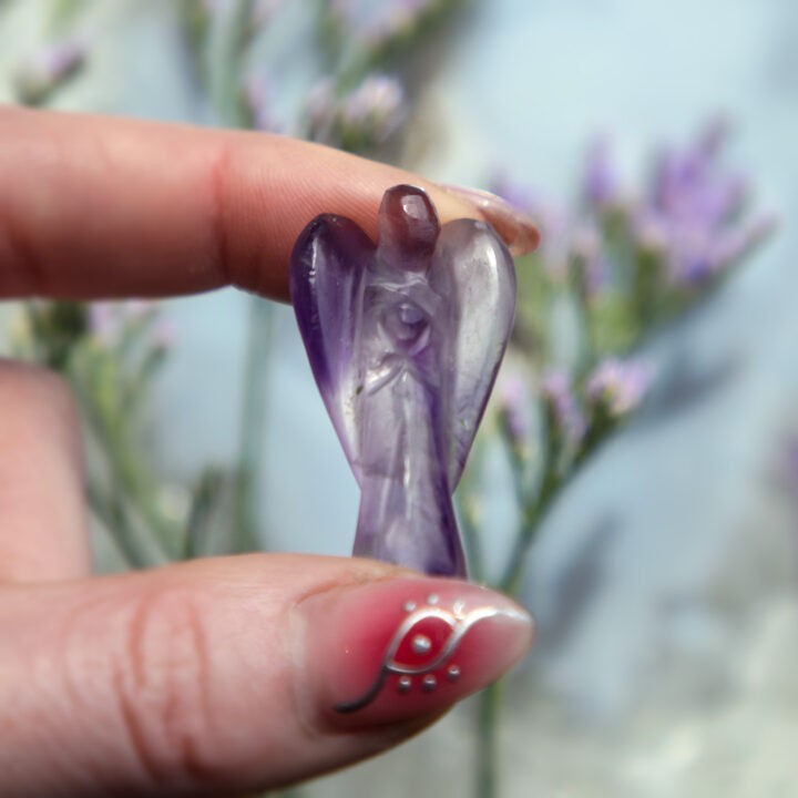 Mini Amethyst Angel