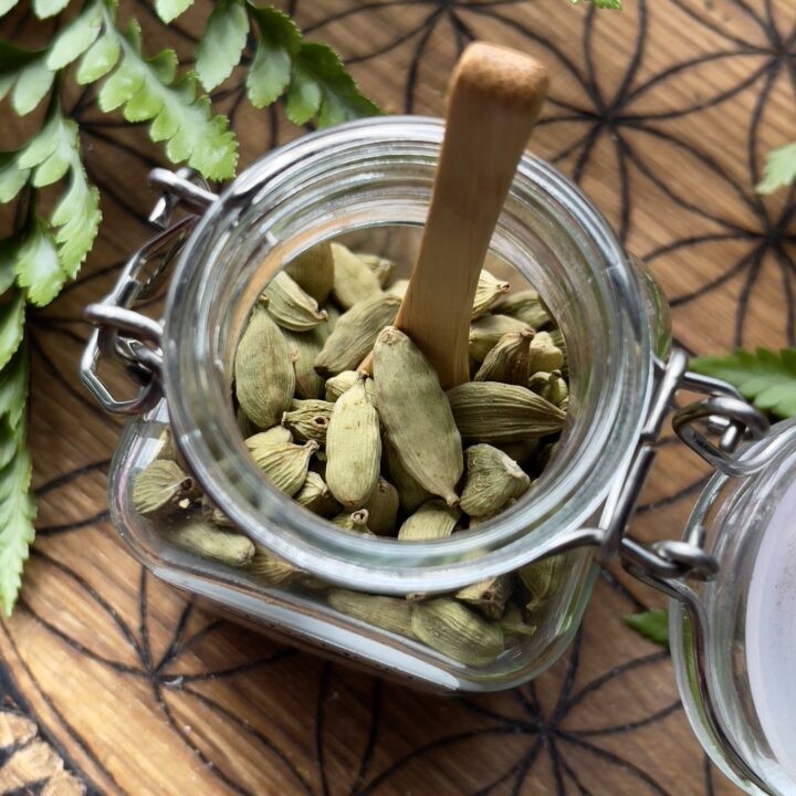 Cardamom Herb Jar