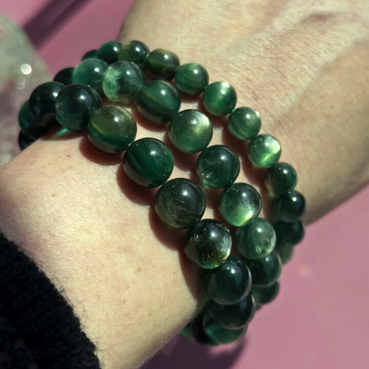 Gemmy Green Lepidolite Bracelet