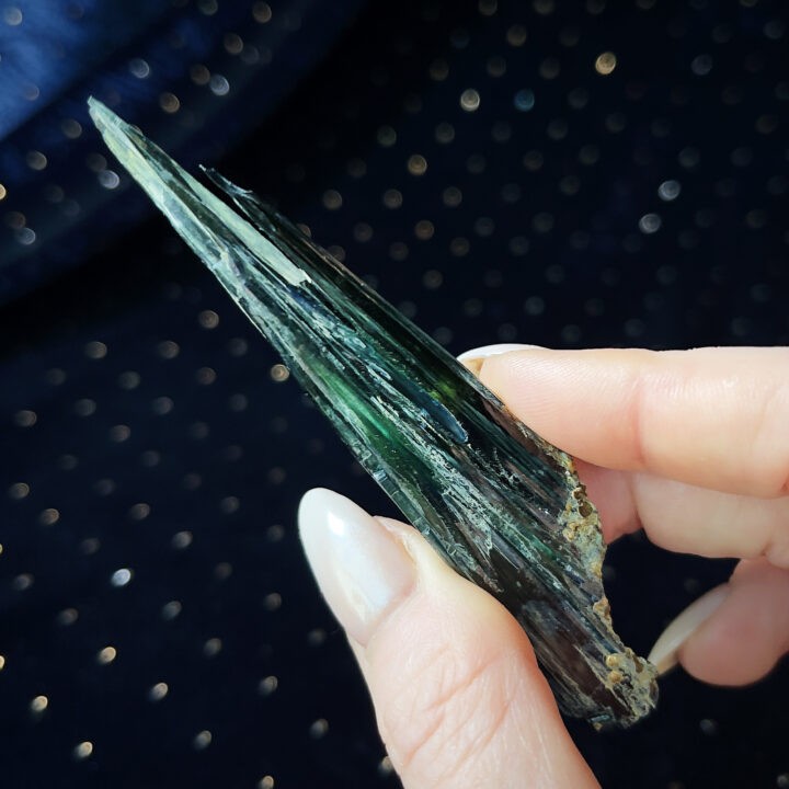 Gemstone Sale: Vivianite Spear