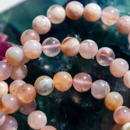 Flower Agate Bracelet